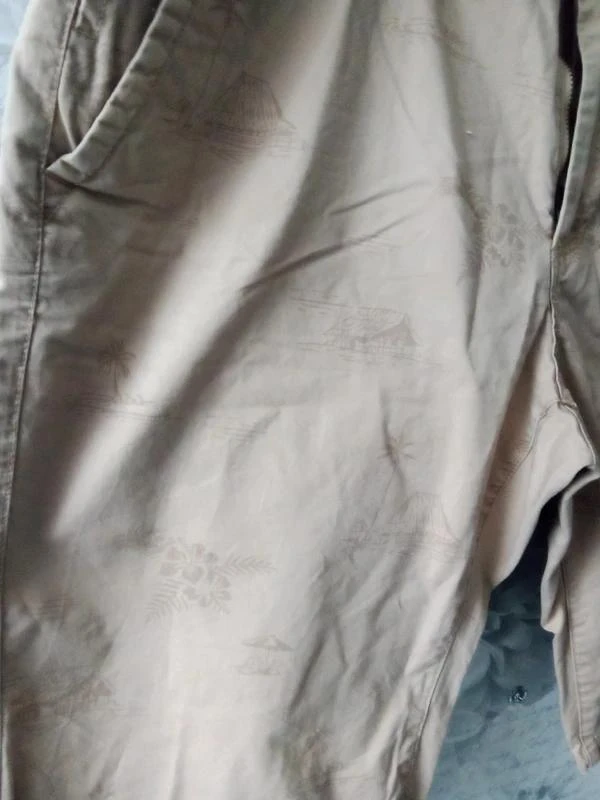 Short em jeans fino marrom claro "Tex" tamanho 42. – photo 4